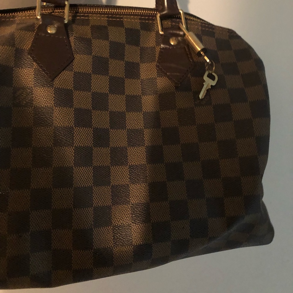 Louis Vuitton Speedy Bandouliere Bag Damier 30